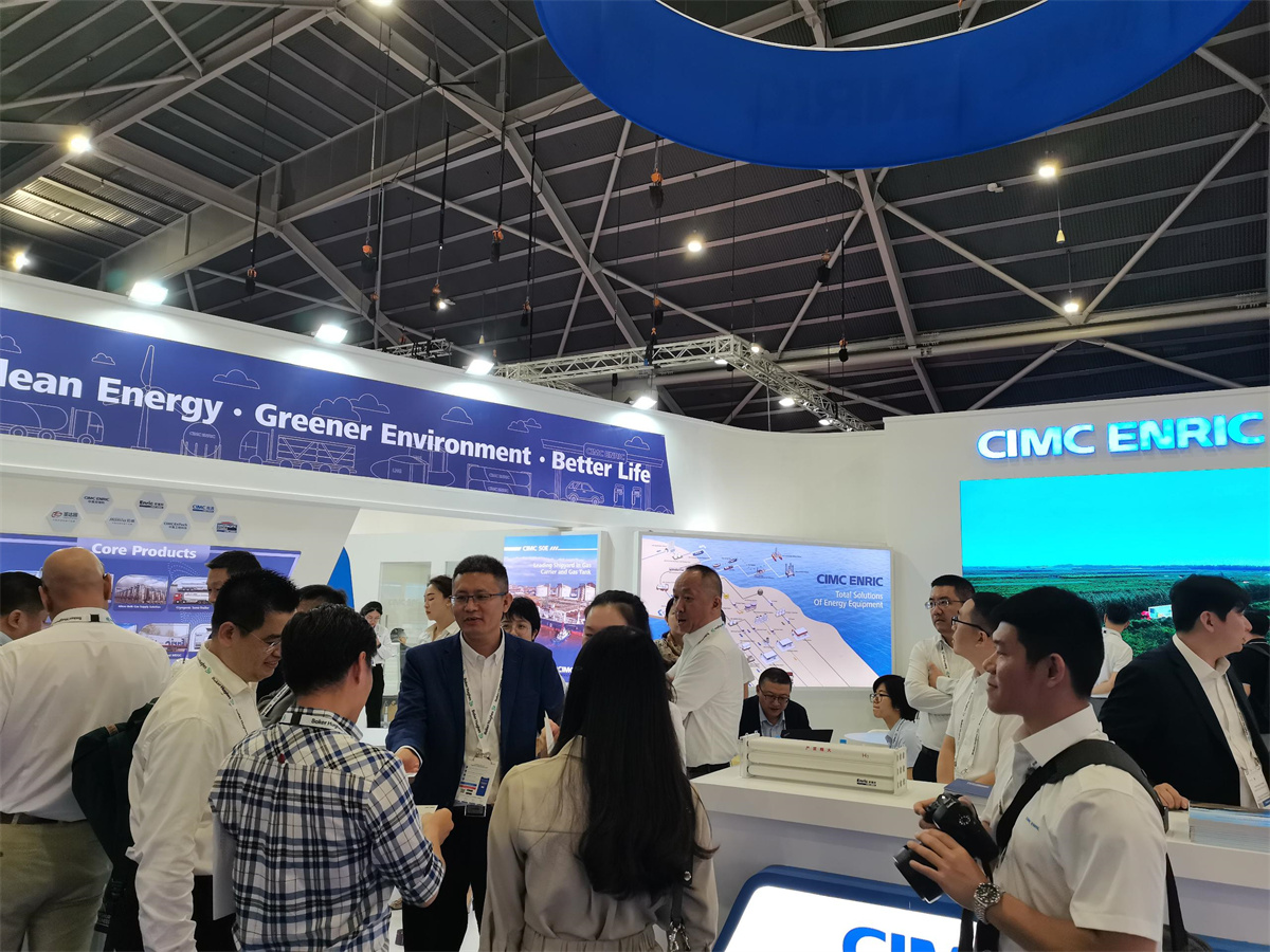 CIMC ENRIC @Gastech 2023 in Singapore