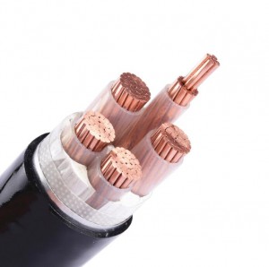 YJV22  0.6/1KV  10-400mm² 2-5 core Low and medium voltage armored pure copper cross-linked power cable