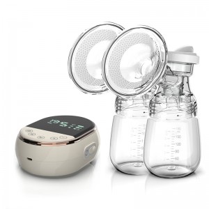 D-117 Breast Enlarge Pump Breast Massager Enhancer Small Large Size Electric Breast Enlargement Pump with Two Cups for Women