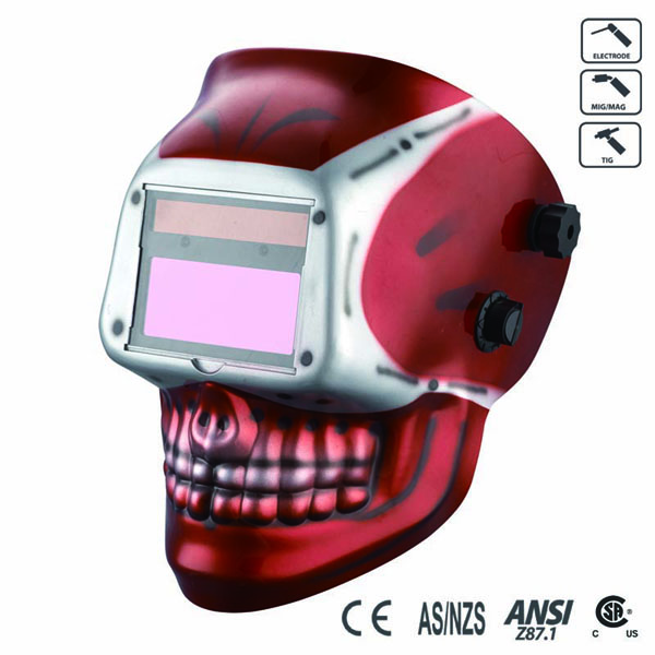 SKULL series auto super dark Welding Helmet Decals mask
