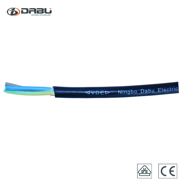 VDE certified H05RN8-F Rubber Flexible Cable
