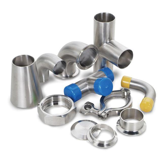 The application of sanitary pipe fittings