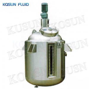 Stainless steel agitated Pharmaceutical Reaction Tank