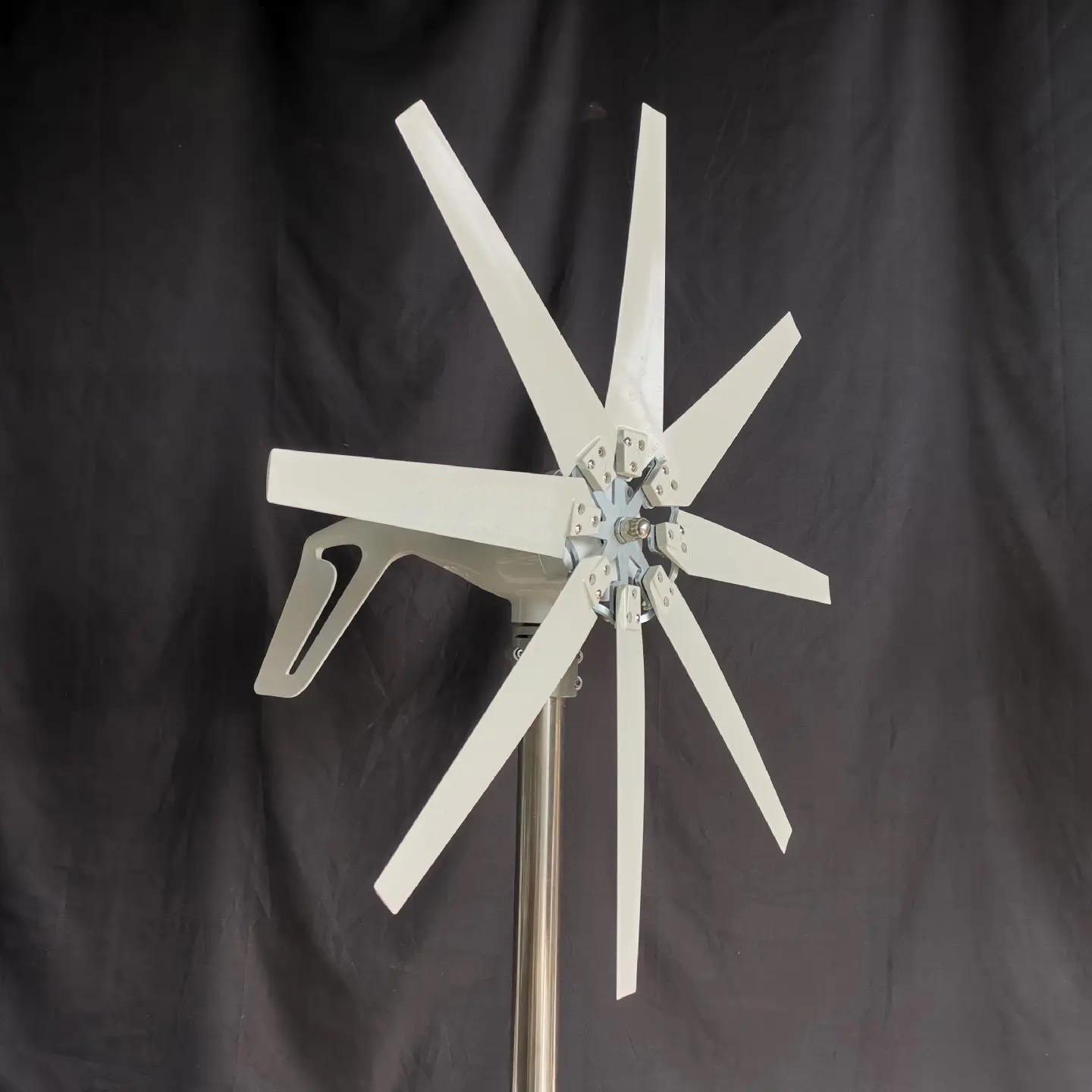 Oscar Garcia and Ali El Zaher Buendia's 3D-Printable Vertical Wind Turbine Generates Up to 100W - Hackster.io