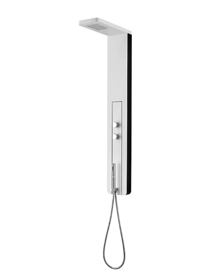 Transform Your Shower Routine with our Wall Mounted Thermostatic Stainless Steel Atomizing Massage Shower Panel