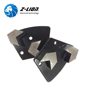 Z-LION давхар сумтай сегмент трапец хэлбэрийн бетон нунтаглах гутал