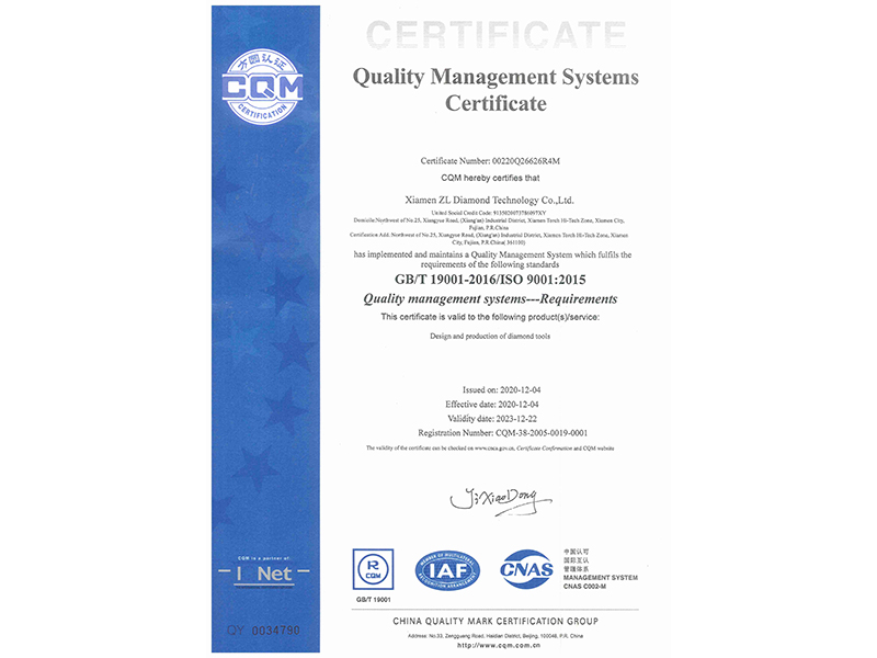 ISO9001 Certificate_01
