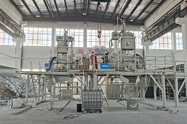 CMP1000 and cmp250 planetary concrete mixer for producing uhpc in Thailand