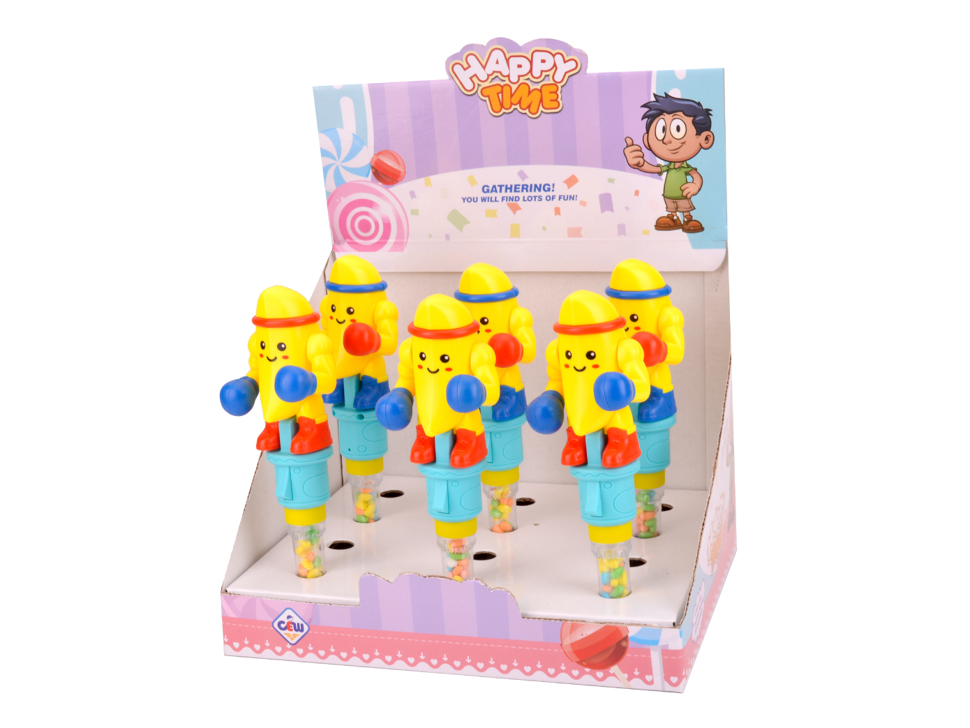I-CANDY TOY BOXING BANANA TOY 111641N