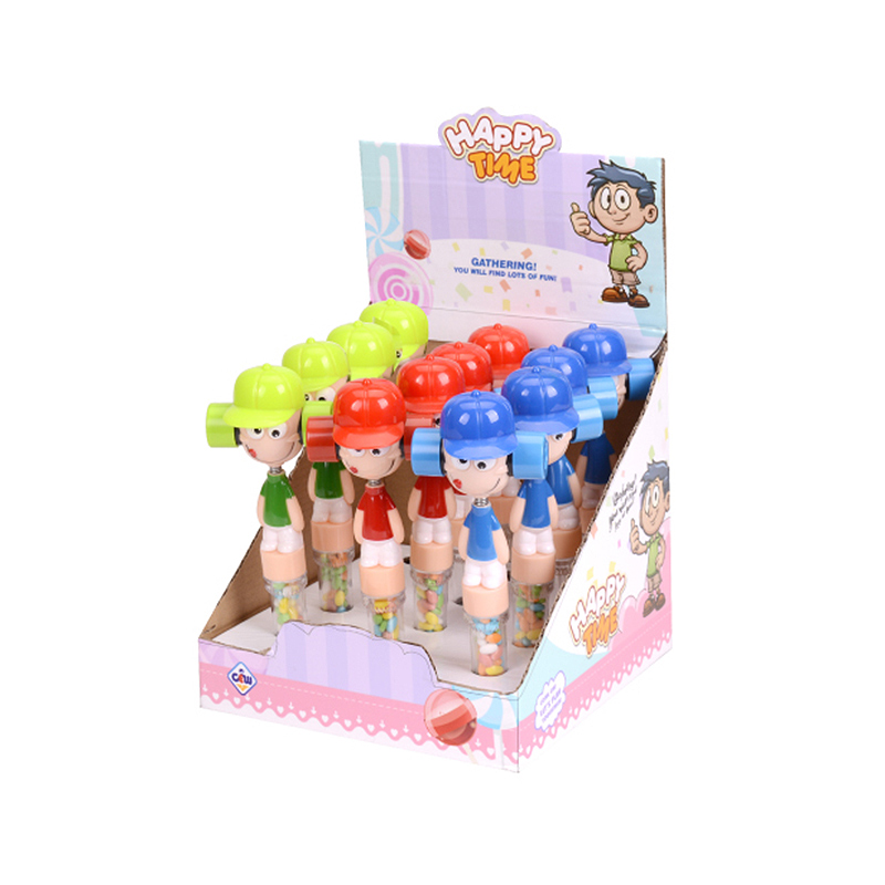 Пластиковые забавные игрушки-конфеты с трясущейся головой 41734N