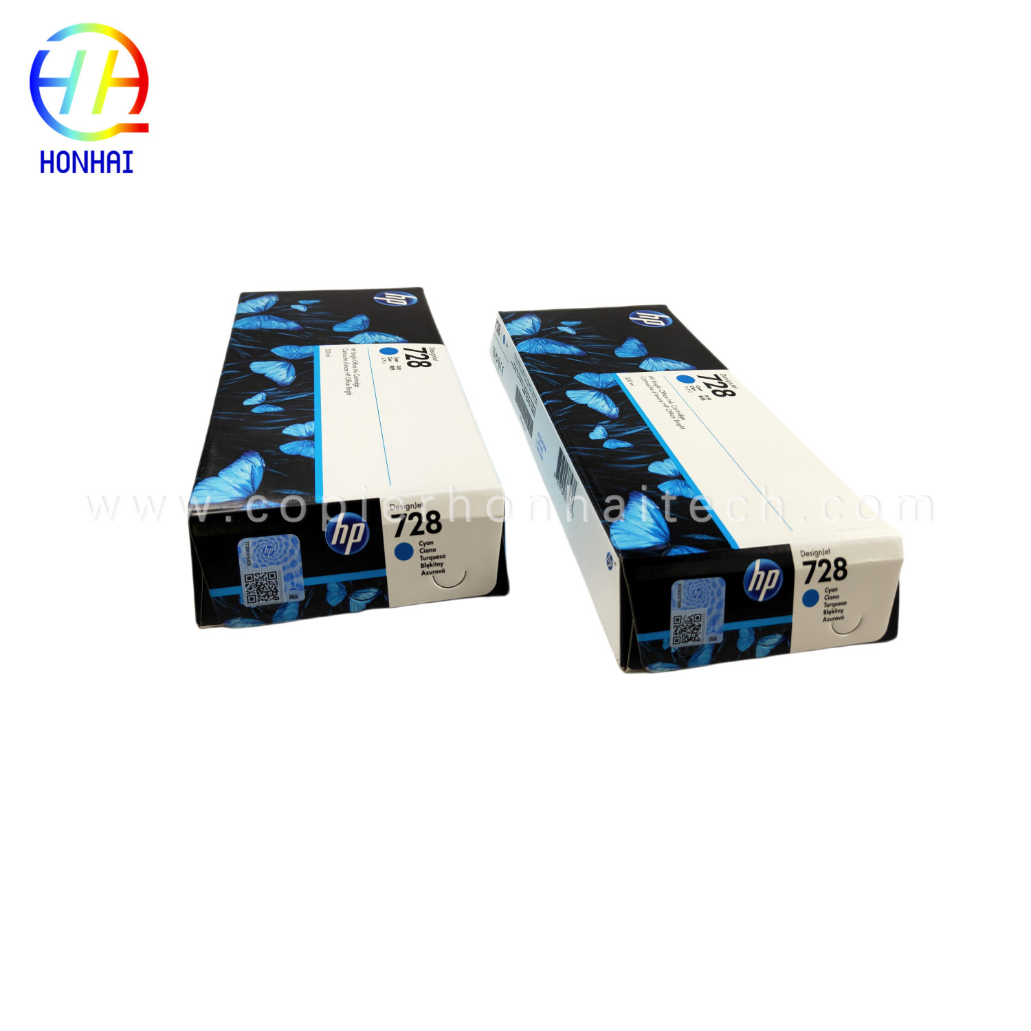 Original new Ink Cartridge Cyan for HP DesignJet T730 and T830 Large Format Plotter Printers and HP 729 DesignJet Printhead 728 F9K17A