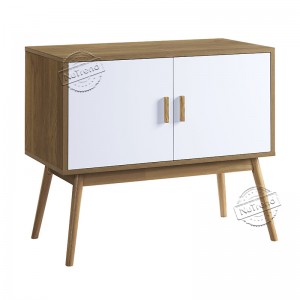 Quality Inspection for Childrens Bedside Table - Mid Century Console Storage Cabinet with Doors Entryway Modern Buffet 203188 –  NuTrend