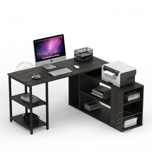 Manufactur standard Large Writing Desk - 503143 Large L-Shaped Desk with Open Storage Shelf –  NuTrend