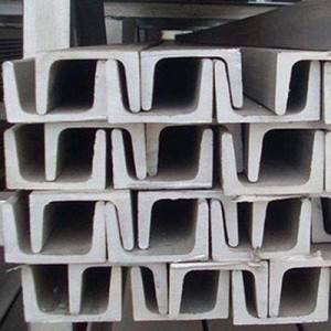 Stainless Steel Channel Bar. Standard, ASTM A276. Condition, HRAP.