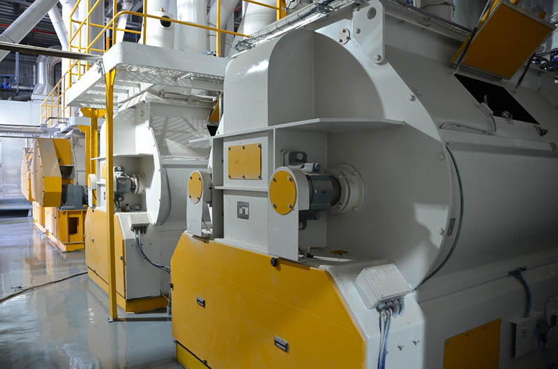 Double Shaft Mixer of the production line for Cixi CP Group