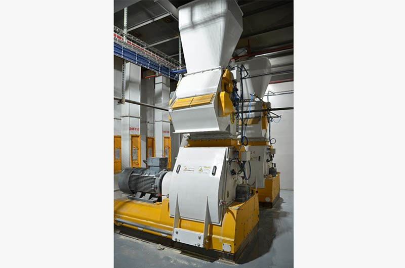 Hammer mill of the production line for Cixi CP Group