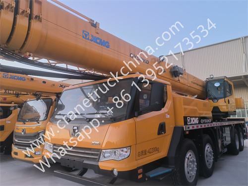 XCMG 50 tons truck crane QY50KD ready to shippment
