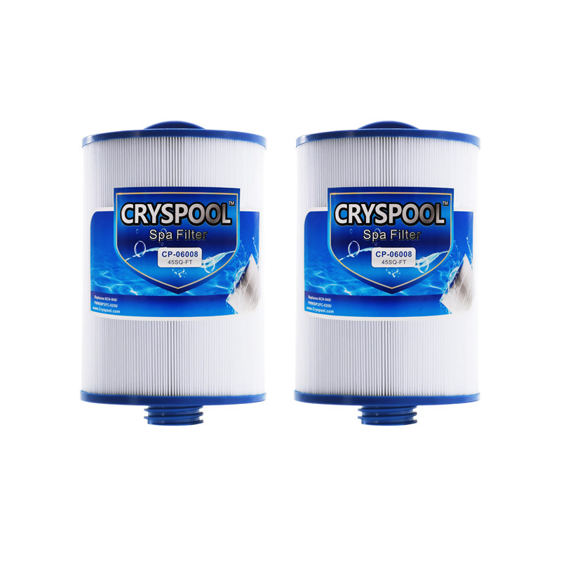Cryspool CP-06008 Hot Tub Filter Replacement For Unicel 6CH-940,Filbur FC-0359 , Pleatco PWW50P3(Coarse Thread) Featured Image