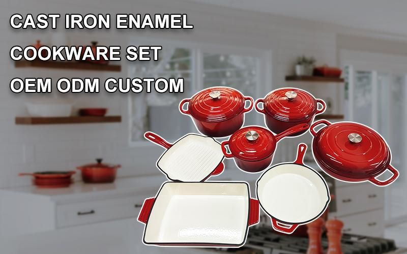 The reasons why we choose enamel cast iron cookware