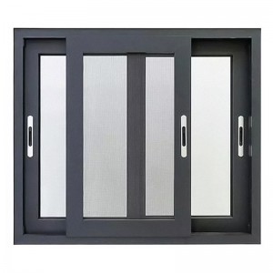 Finestres d'alumini personalitzades Finestra corredissa d'alumini Sistema de finestres residencials