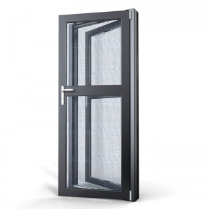चीन एल्यूमिनियम फ्रेम ख़िड़की दरवाजा प्रणाली डबल घुटा हुआ लो-ई स्विंग ख़िड़की ग्लास दरवाजा