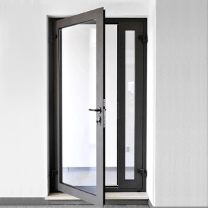 China Aluminium Frame Casement Door System Ugboro abụọ glazed Low-E Swing Casement Ọnụ ụzọ Glass