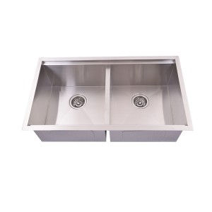 Undermount Double Sink Stainless Steel Step Sink Dexing Kitchen Sink Wholesale Factory