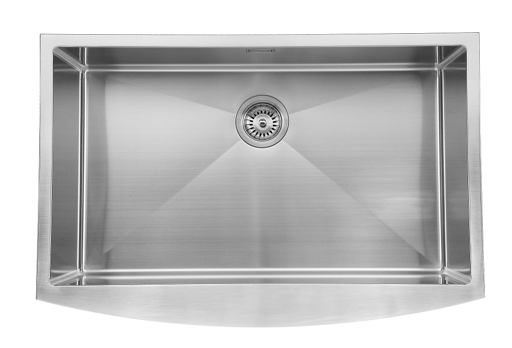 Apron Single sink Farmhouse apron front sinks factory Dexing OEM/ODM stainless steel sink wholesale