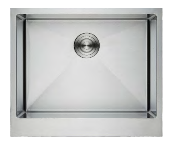Рачно изработен кујнски мијалник од високо квалитетен нерѓосувачки челик 304 единечен сад