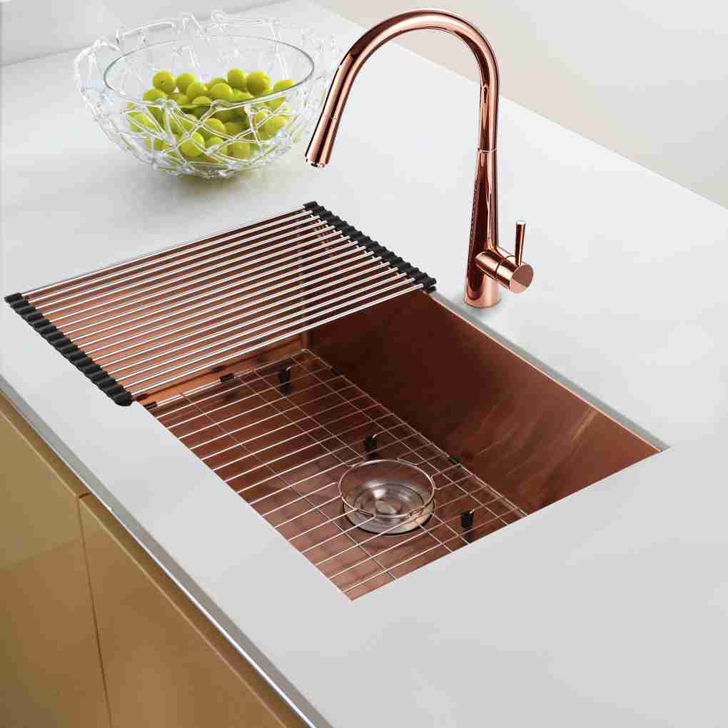 อ่างครัวสี อ่างทอง อ่างล้างจานสีดำ ห้องครัว อ่างล้างมือสีโรสโกลด์ OEM odm pvd sink