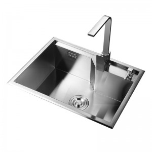 ODM Supplier Aquacubic 30 Inch Multi-Functional OEM/ODM Handmade SUS304 Stainless Steel Undermount Kitchen Sink with Ledge