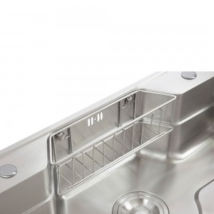 Multifunctional Sink Free Anti-dumping Popular High Quality SS304 Top Mount Single Bowl me Faucet Kong Dexing Kitchen Sink