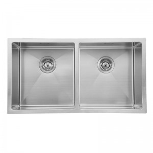 Undermount Double Sink Kitchen Sinki Keluli Tahan Karat kilang Dexing ODM/OEM sink