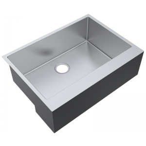 ODM Hoobkas Ib Lub tais Apron SUS304 Stainless Steel Kitchenware Handmade Kitchen Sink