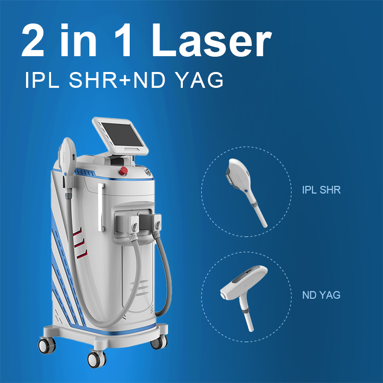 Ipl Shr Machine Skin Rejuvenation ND YAG handle tattoo removal machine