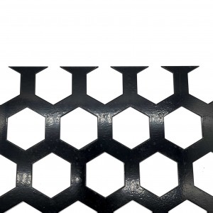 Ацынкаваная перфараваная металічная сетка з круглым адтулінай для потолочной сеткі