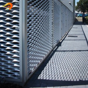 Outdoor Durable Decorative Expanded Metal Sheets for Privacy Fence