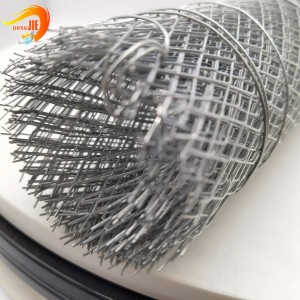 Building exterior wall anti-crack small hole plastering wall mesh