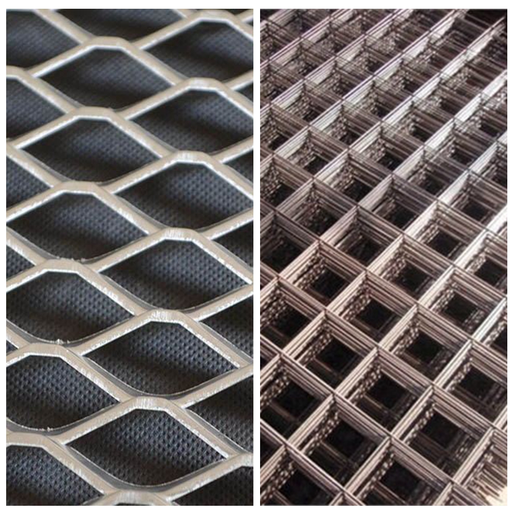 What is the difference between expanded metal mesh and steel wire mesh?