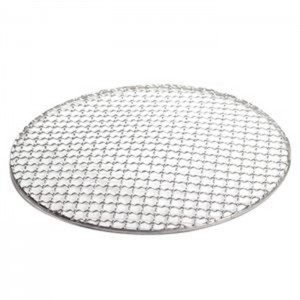 Круглая сетка для грылю для барбекю на адкрытым паветры з нержавеючай сталі