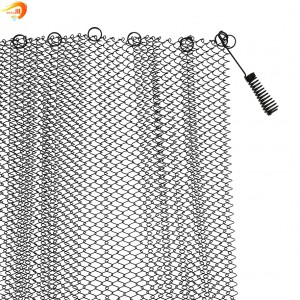 Stainless Steel Fireplace Mesh Screen