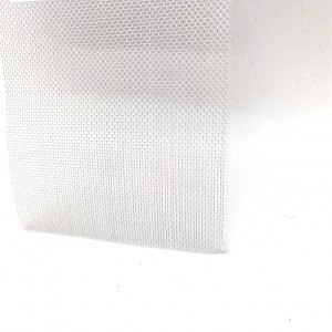 Finestra di schernu di maglia di filu tessuta rivestita di PVC persunalizata