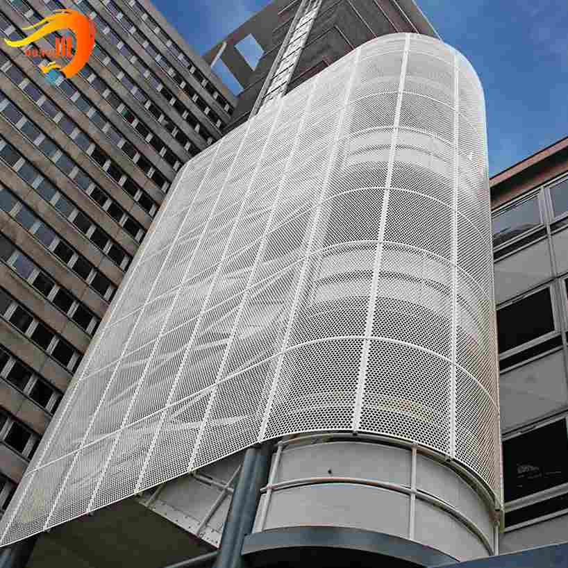 Why choose perforated mesh for curtain wall?
