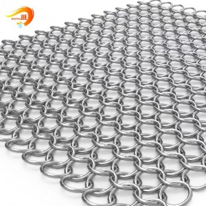 Decoration Stainless Steel Chain Mail Ring Mesh Curtain