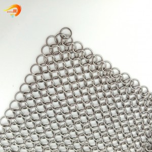 Customized high-standard decorative ring metal mesh