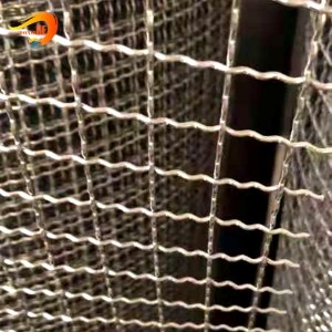 SS 316 304 Stainless steel/brass crimped woven wire mesh stainless steel wire mesh screen
