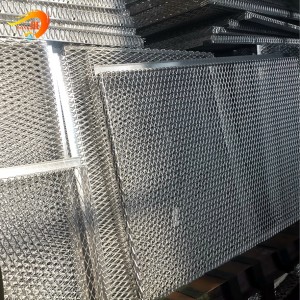 Pinalawak na Metal Mesh para sa Suspended Ceiling Facade Cladding Aluminum