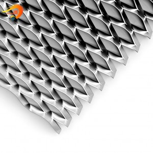 Aluminium-Streckmetallgewebe Außenverkleidung Treppengeländer