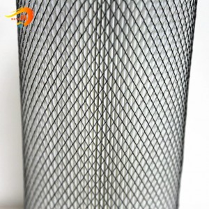 Metall expandit de malla galvanitzada per cartutx de filtre d'aire de pols
