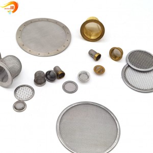 Copper Stainless Steel Woven Wire Mesh Metal Parzûna Cap